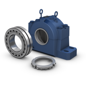 SAFS 22244Pillow block housing with included bearing