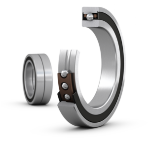 S71913 ACB/P4ADBBMatched set of two super-precision, high-speed B design, single row angular contact ball bearings with seals