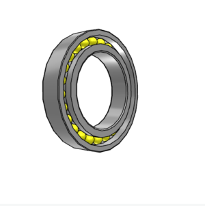 7014 CEGATNH/P4ASuper-precision, high-speed E design, universally matchable single row angular contact ball bearing