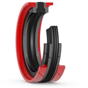 MD 180X155X25.4X12.7-LCompact piston seal with guide rings, anti-extrusion rings and seal integrated into the piston seal assembly