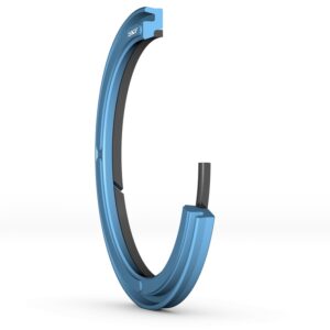 RBB-160X175.1X6.3-J0SHydraulic buffer U-cup seal, with integrated anti-extrusion ring
