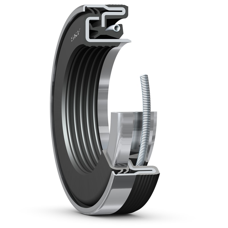 65X95 MUD11 RCassette seal for oil-lubricated heavy-duty applications