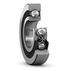 361200 RSingle row cam roller with crowned outer surface and seals on both sides