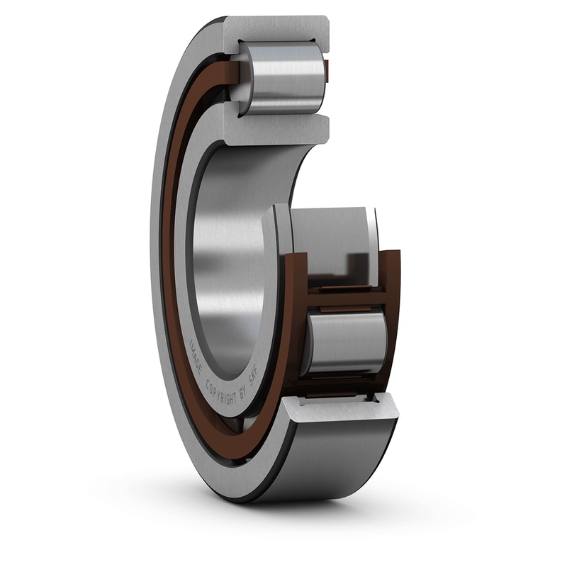 NJ 2203 ECPSingle row cylindrical roller bearing, NJ design