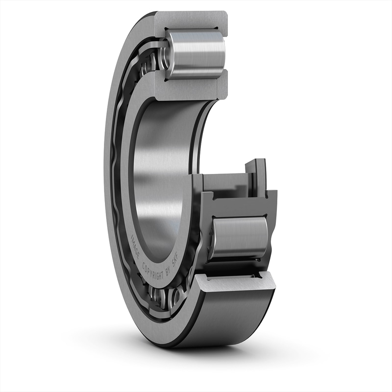 NUP 207 ECJSingle row cylindrical roller bearing, NUP design