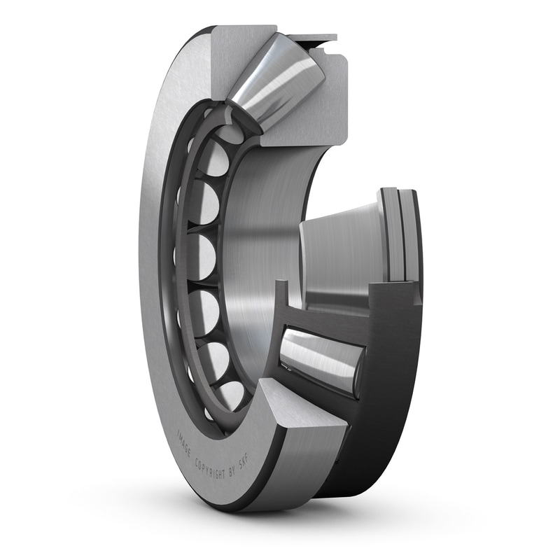 29420 ESpherical roller thrust bearing with stamped steel cage