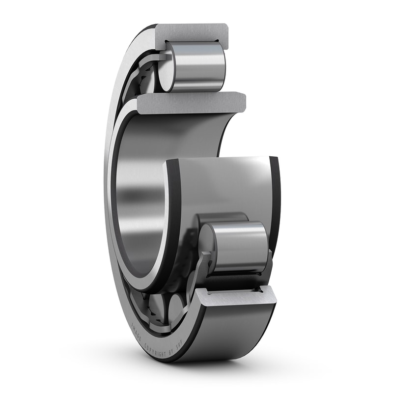 NUB 220 ECJSingle row cylindrical roller bearing with extended inner ring, NUB design