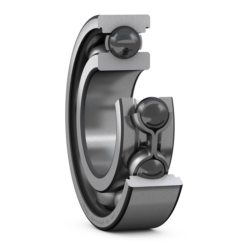 6314/HC5C3S0Hybrid deep groove ball bearing