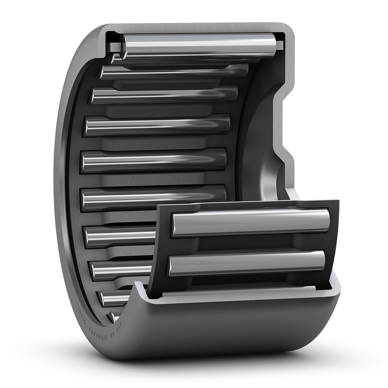 BK 1516Drawn cup needle roller bearing with a closed end