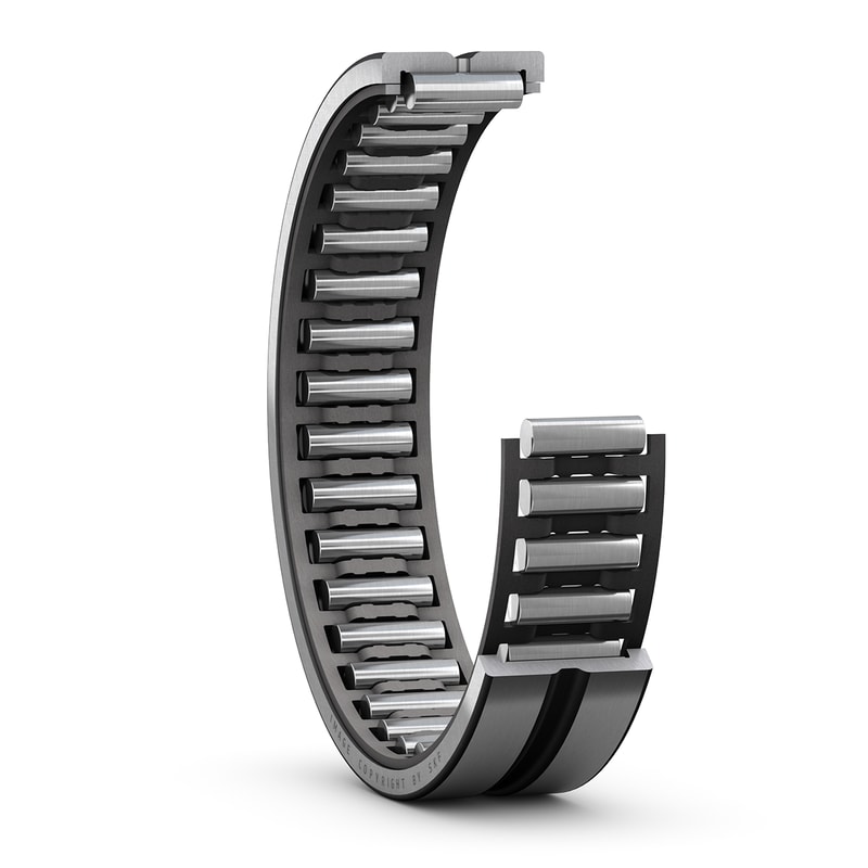 RNA 6901Single row needle roller bearing with machined rings, with flanges, without inner ring