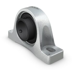 SY 1.3/8 TF/VA228Pillow block ball bearing unit with extended inner ring and set screw locking, high temperature, cast iron, ISO standards