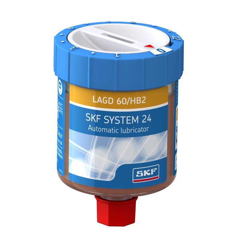 LAGD 60/HB2SKF SYSTEM 24 gas driven single point automatic lubricator