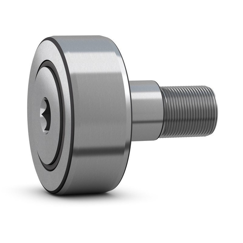 PWKRE 80.2RSCam follower (stud-type track roller) with eccentric collar, integral sealing and relubrication feature