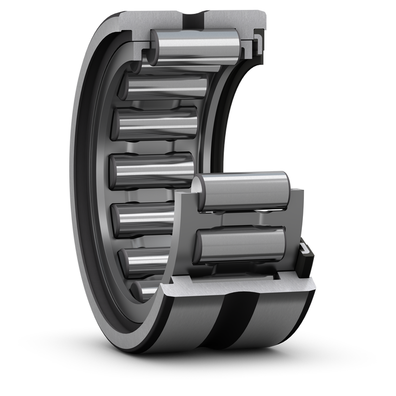 RNA 4900 RSSingle row needle roller bearing with machined rings, with flanges and integral sealing, without inner ring