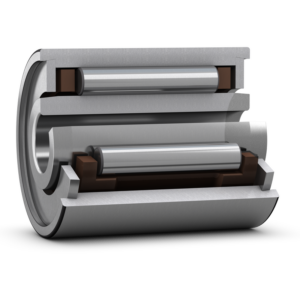 NKI 7/16 TNSingle row needle roller bearing with machined rings, with flanges