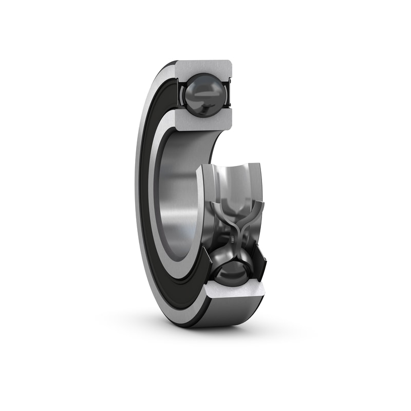 6215-2RS1/HC5C3WTHybrid deep groove ball bearing with seals on both sides