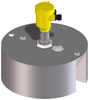 Float for oil/water detection