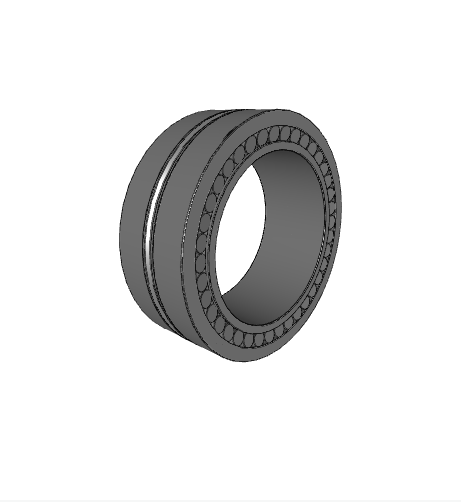 BT2B 332662/HB1Double row tapered roller bearing, TDI design