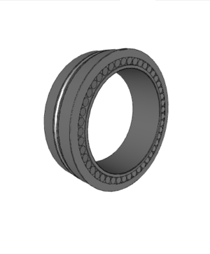 BT2B 328035/HA1Double row tapered roller bearing, TDI design