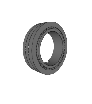 BT2-8142/HA3Double row tapered roller bearing, TDI design