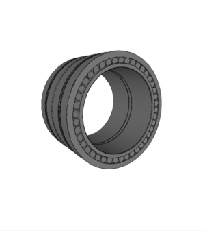 BT4B 332824/HA1Four-row tapered roller bearing