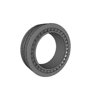 BT2B 332626/HA7Double row tapered roller bearing, TDI design