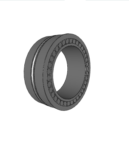 BT2B 331476 AG/HA1Double row tapered roller bearing, TDI design
