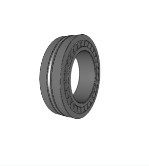 BT2B 328306/HA4Double row tapered roller bearing, TDI design