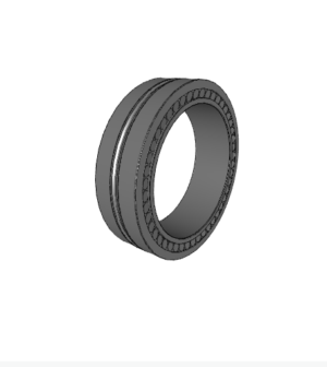 331607 BDouble row tapered roller bearing, TDI design