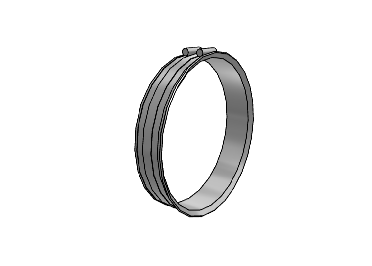 528070Axial clamp seal