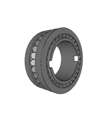 332167Double row tapered roller bearing, TDI design