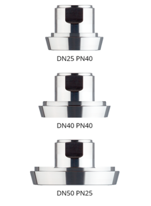 Hygienic adapter for G½