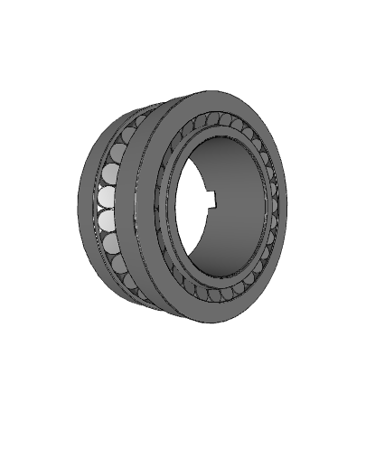 332169 AADouble row tapered roller bearing, TDI design